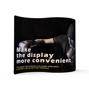 TubeLine Display 10ft S-Curve TDW32-10S-C